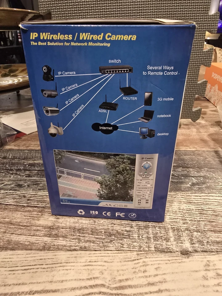 Wanscam IP Wireless/Wired Camera - Image 4 of 4