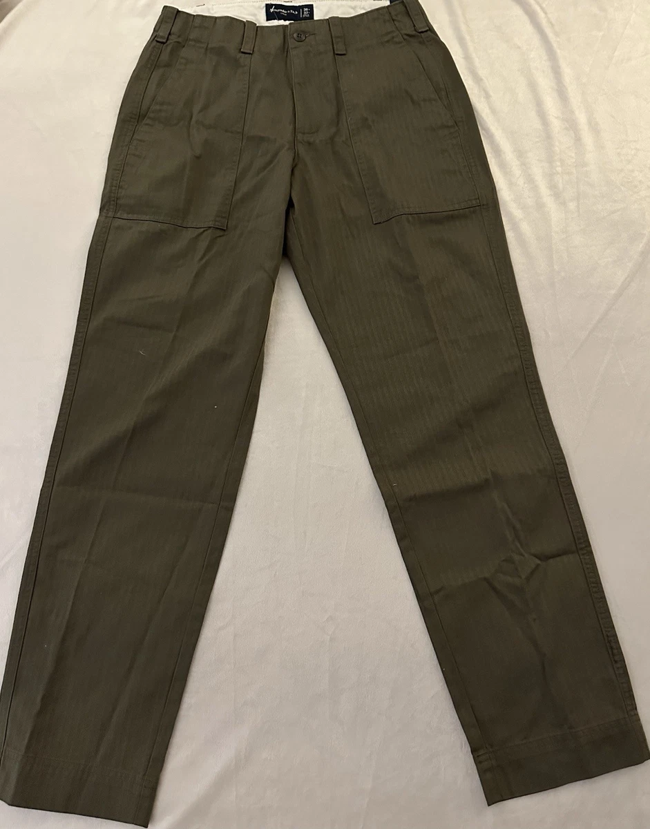 PERRY ELLIS Pantalón Hombre Casual Chino Verde Agua