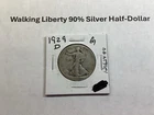 1929 D Walking Liberty Half-Dollar in Fine Condition from Denver Mint 12062480rk