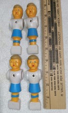 LOT of 4 Vintage Foosball Table Players - Very Good