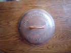 Vintage Griswold no. 8 Tite Top Cast Iron Dutch Oven Antique Lid Broke Handle