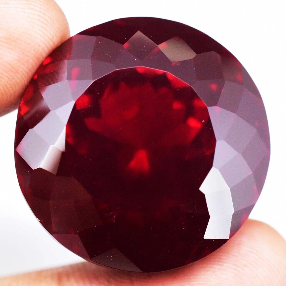 195.90 Carat Natural Certified Red Pyrope Garnet Museum-Size Gemstone Africa - Image 4 of 4