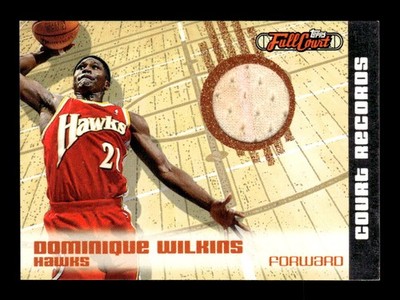 2006-07 Topps Full Court #CR10 Dominique Wilkins Court Records Relics #/499