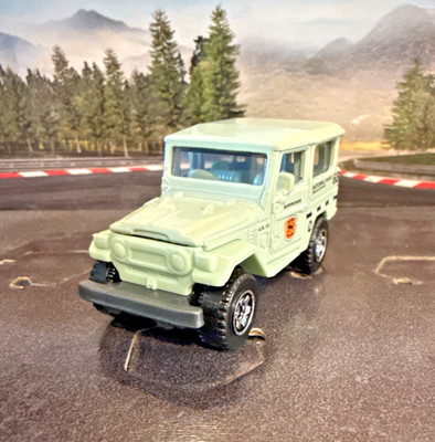 Matchbox Toyota Land Cruiser EJ40 MBX  22 Rally II 5-Pack Green Loose VHTF!