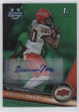 2023 Bowman U Chrome Prospect Green Refractor 60/99 Brennan Presley Auto 14lt
