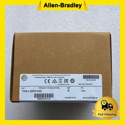 Sealed Allen-Bradley New 1769-L30ER-NSE CompactLogix 5370 ENet Processor