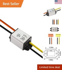12V to 6V Car Power Voltage Converter DC 9V-22V 12V to 6V Buck Voltage 3A 18W...