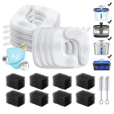 Cat Water Fountain Filters, 8 Pack Replacement Filters  8 Pack Replacement P...