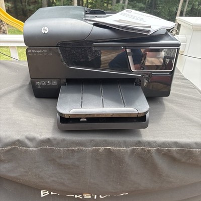 HP OfficeJet 6600 Wireless e-All-in-One Printer Scan Fax Inkjet - Needs Ink Cord