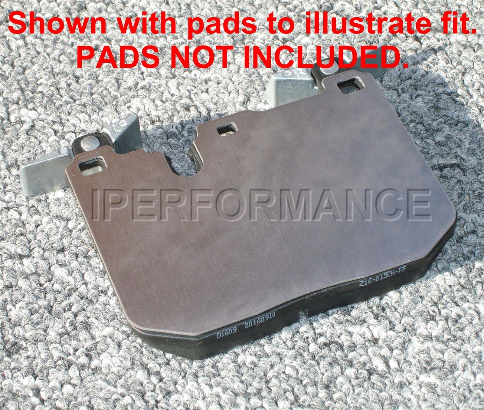 BMW i8 2014 FRONT Brake pad fitting kit