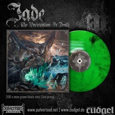 JADE - the pacification of death LP green bla...