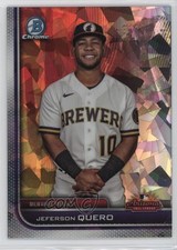 2023 Bowman Chrome 2022 AFL Fall Stars Atomic Refractor /150 Jeferson Quero 1k9t