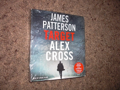 TARGET: Alex Cross Audio CD James Patterson 5 CDS 6 1/2 hours NEW Factory Sealed