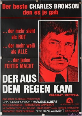Plakat Der aus dem Regen kam/Rider on the Rain 1970 Charles Bronson,Jill Ireland