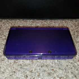 Midnight Purple Nintendo 3DS Console- US Version - with Super Mario 2 - Tested