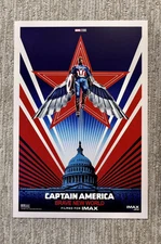 Captain America Brave New World AMC IMAX  “Wednesday Wingman” Poster Week 1 of 2