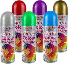 Glitter Hair Spray Multi Colour for Special Occasion_6PK_200ML