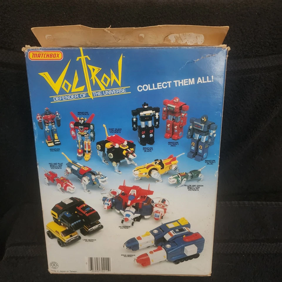Vintage 1984 Voltron 1 AIR WARRIOR 700211 Matchbox Complete  (Space Land) Toy - Image 2 of 4