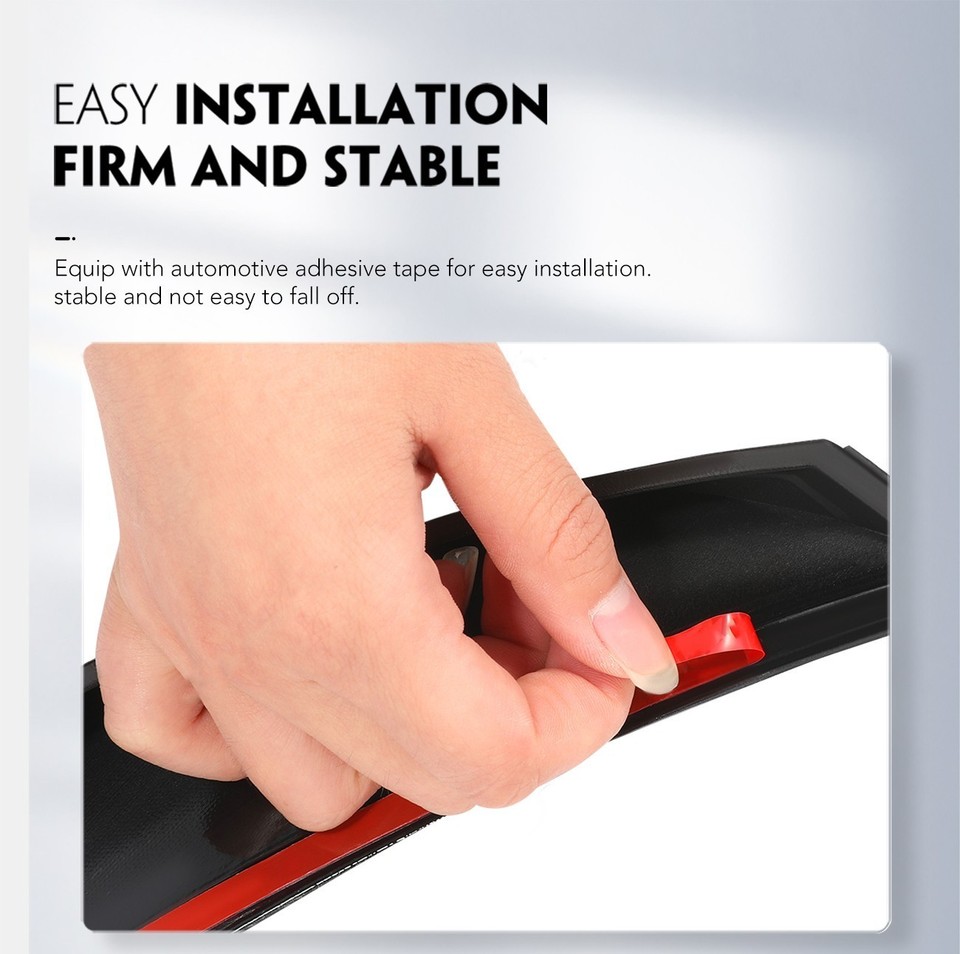 For Ford Fiesta Rear Spoiler Extension Lip Wing Mk7-7.5 ST Zetec S ST ...