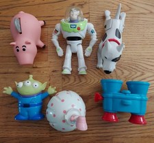 Vintage Burger King Toy Story, 6 characters, used