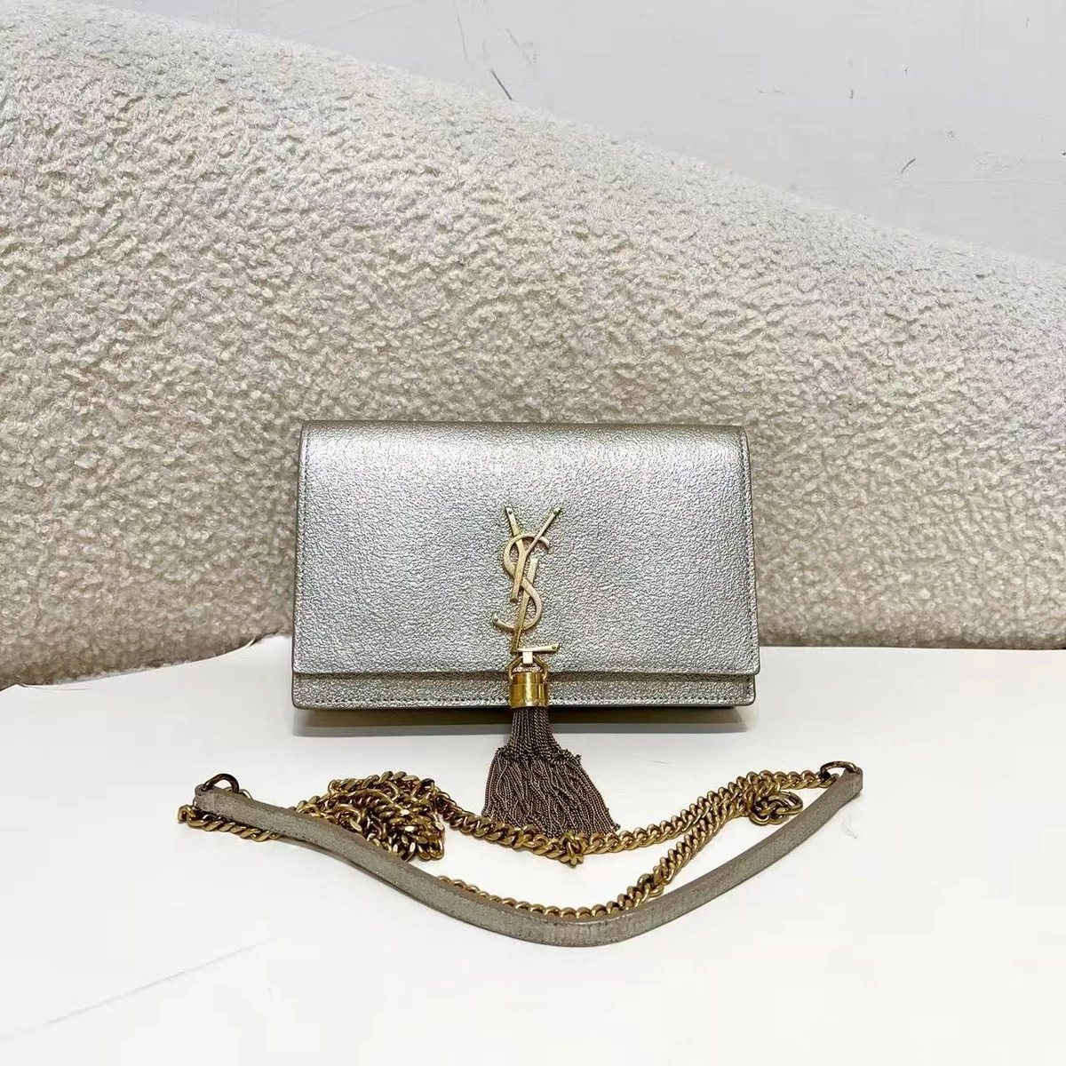 Saint Laurent Metal Bags & Handbags for Women for sale | eBay
