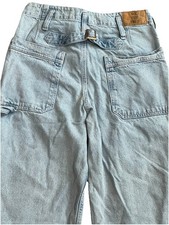 Free People We The Free Major Leagues Jeans 26x30 Light Wash High-Rise Denim