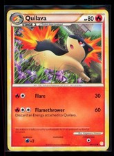 Pokemon HeartGold & SoulSilver Quilava 49/123 Uncommon LP on eBay