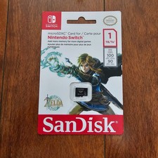 SanDisk 1TB microSDXC UHS-I for Nintendo Switch, Speed Up to 100MB/s Zelda Theme