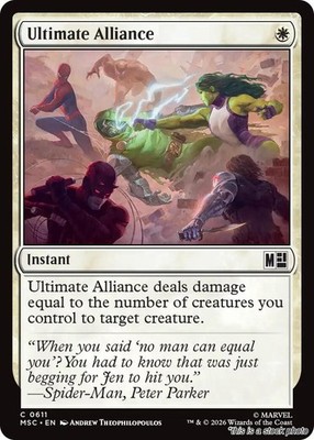 Ultimate Alliance [MSC - 611] Common NM