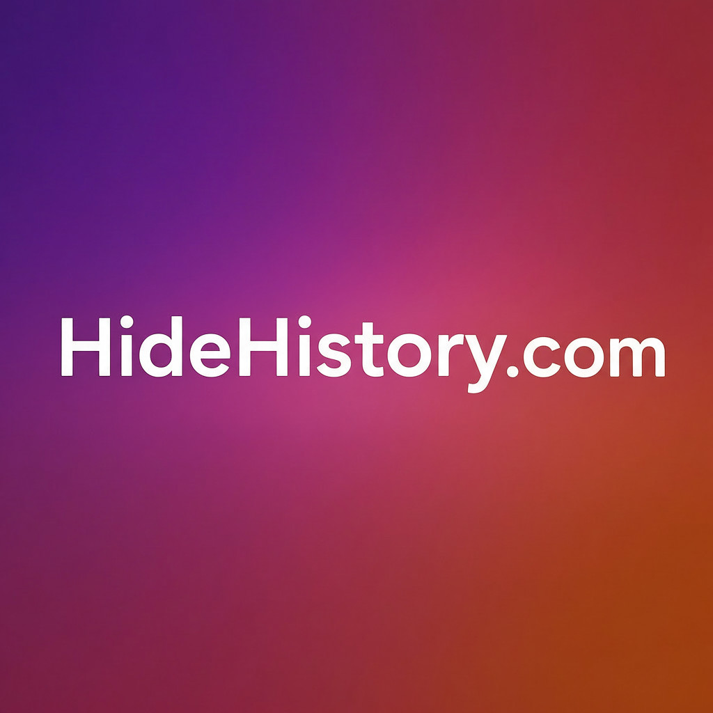 Hidehistory. Com - premium 2-word. Com domain name privacy security browser data
