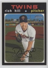 2020 Topps Heritage High Number French Text Rich Hill #514 13c7