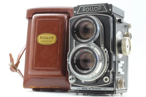 [N MINT++ w/Case] Lipca Rollop Automatic TLR 6X6 Enna Lithagon 80mm f/2.8 JAPAN