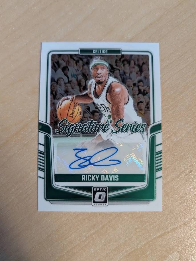 Ricky Davis Autographed Basketball Sports Trading Cards for sale