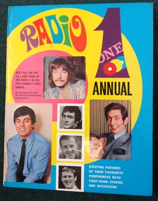 VINTAGE 1969 'RADIO 1' ANNUAL. CLEAN VG HARDBACK. - Image 1 of 3