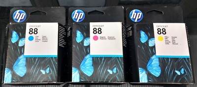 HP 88 Original Original Tintenpatrone Cyan Magenta Gelb.
