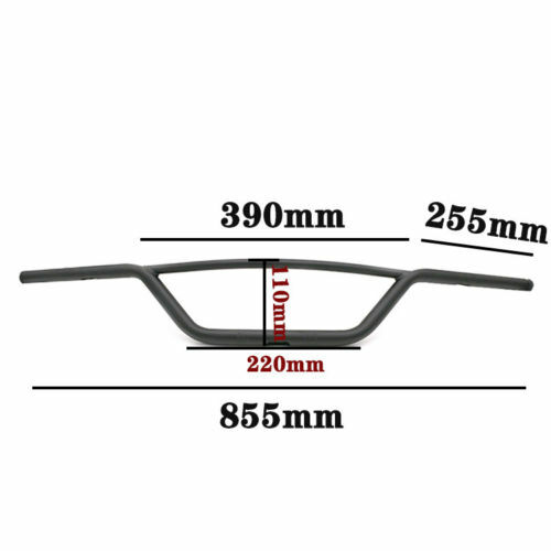 Motorcycle 25mm Handlebar Crossbar 1'' Drag Bars Handlebars For Harley Touring - Picture 2 of 6
