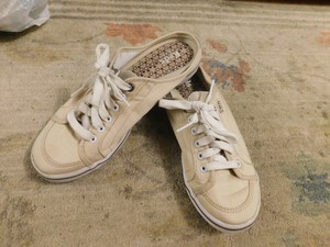 slip on mule tennis shoes