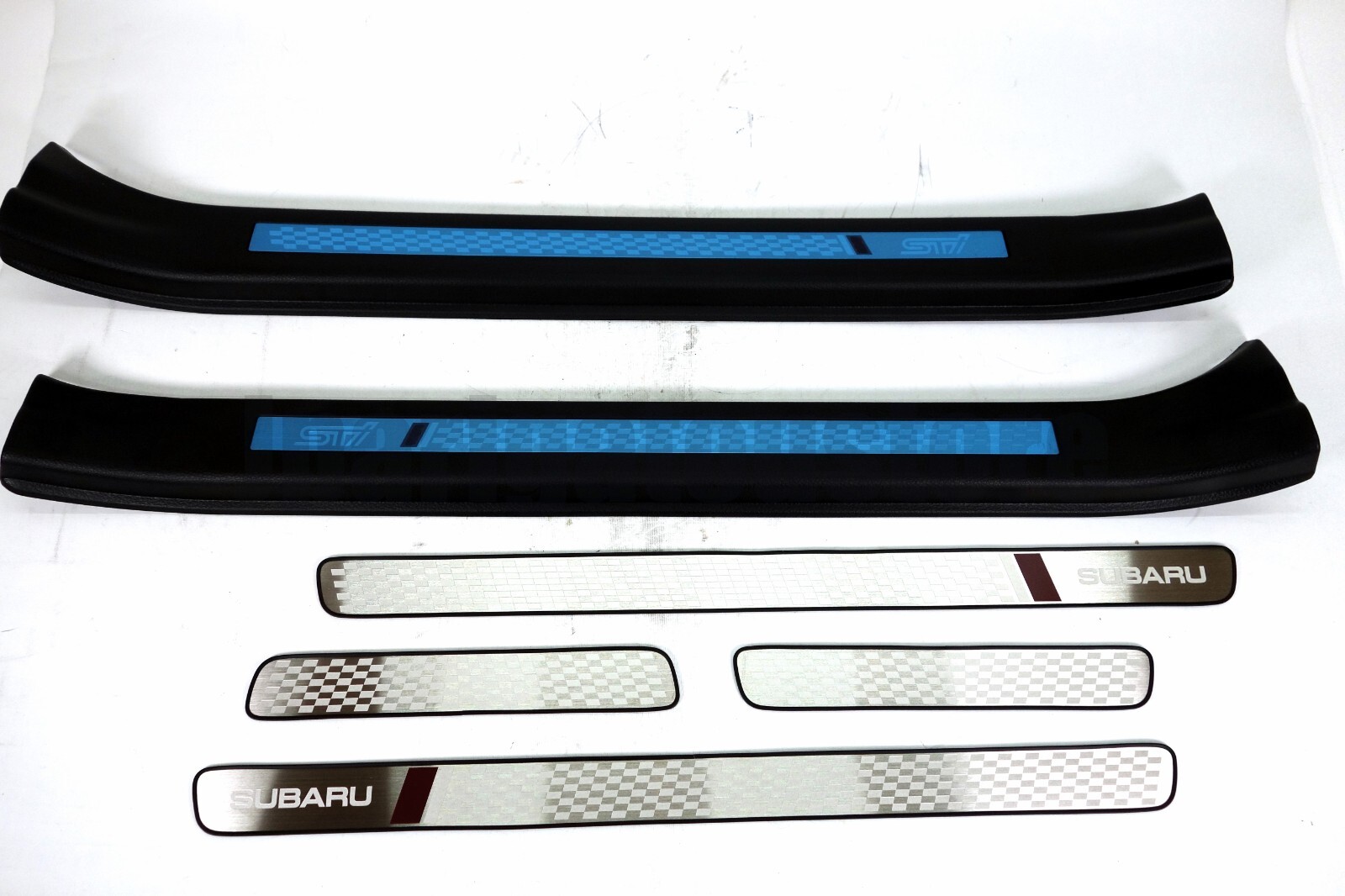 Subaru Genuine E1017VA600 Side Sill Plate SET 6pcs for WRX S4/WRX STI/LEVORG