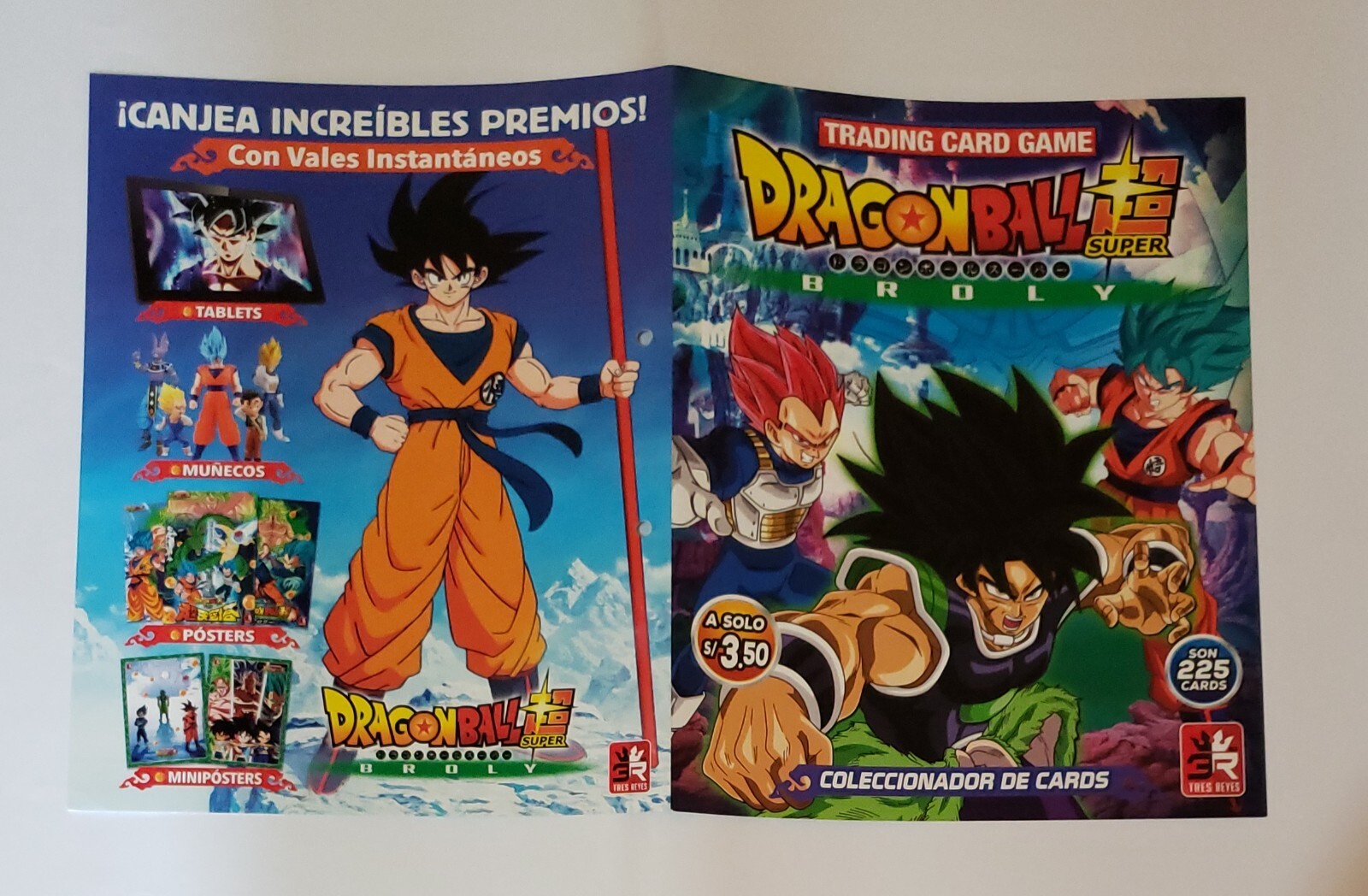 COLECCIONADOR CARDS DRAGON BALL Z BROOLY LA PELICULA + SET