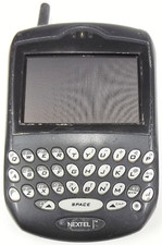 BlackBerry 7520 - Blue and Silver  Nextel  Rare iDEN PTT Smartphone - No Back