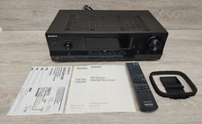 Sony STR-DH100 Stereo FM AM Receiver Audio Control Center  Remote Bundle Tested