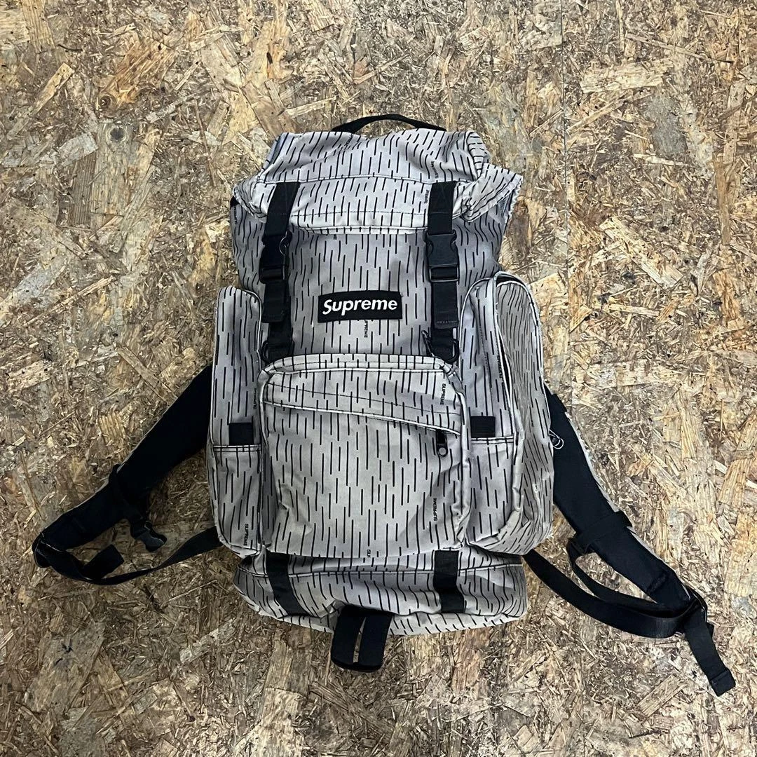 Sac à dos Supreme 2006AW Raindrop Camo rare Outdoor Street Gear limité JP d'occasion