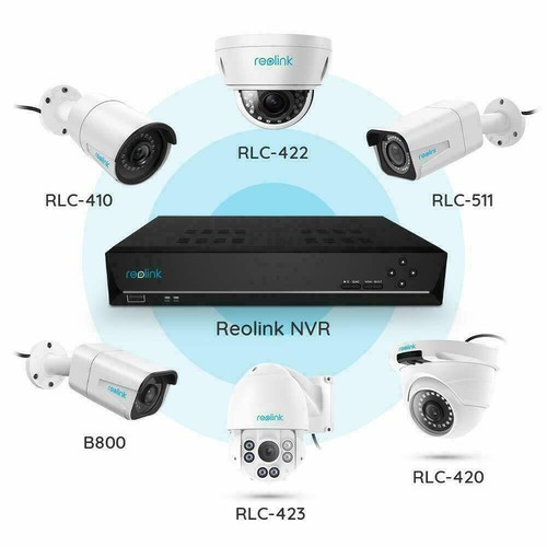 Reolink a renouvelé l'enregistreur NVR 5MP 8 canaux pour la Sécurité à Domicile - Afbeelding 4 van 7