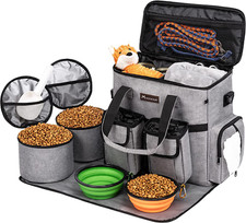 "Ultimate Airline Approved Dog Travel Bag - Includes Treat Pouches, Pet Travel O