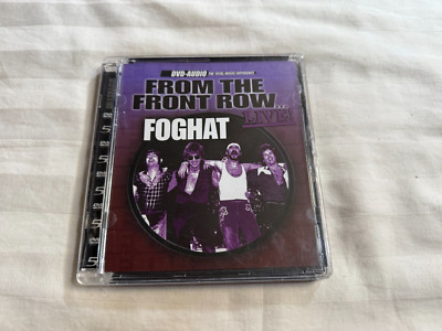Foghat - From the Front Row...Live DVD Audio 2003 Silverline 70s Rock OOP RARE