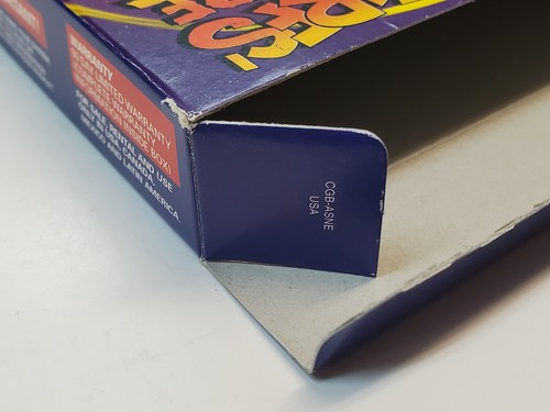 Pitufos Pesadilla GBC Game Boy Color Caja Vacía Solo Sin JuegoNo Manual* - Imagen 18 de 23