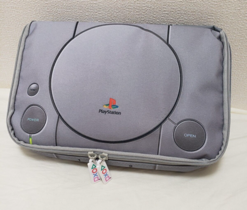 The First Play Station Travel Pouch Blue Same Size as Console Travel Bag