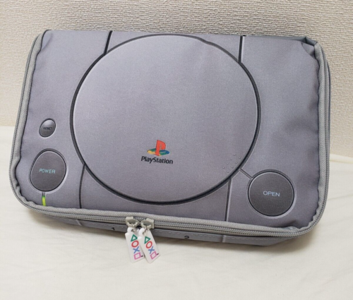 The First Play Station Travel Pouch Blue Same Size as Console travel Bag - 第 1/11 張圖片