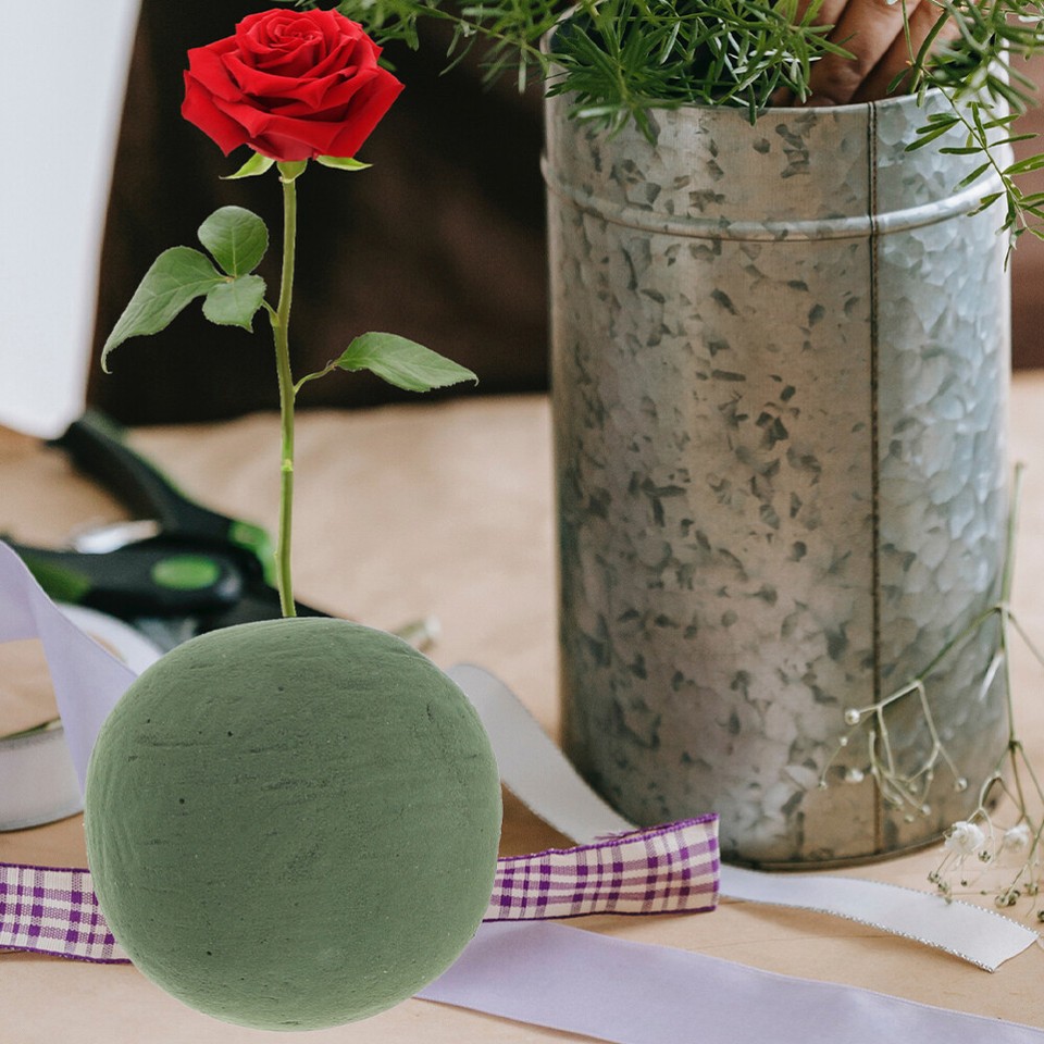 Flower Mud Round Foam Ball Floral Wet for Crafts Sponges Artificial Flowers eBay