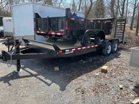 2021 CANADA TRAILER 7 X 20- 10 K EQUIPMENT HAULER